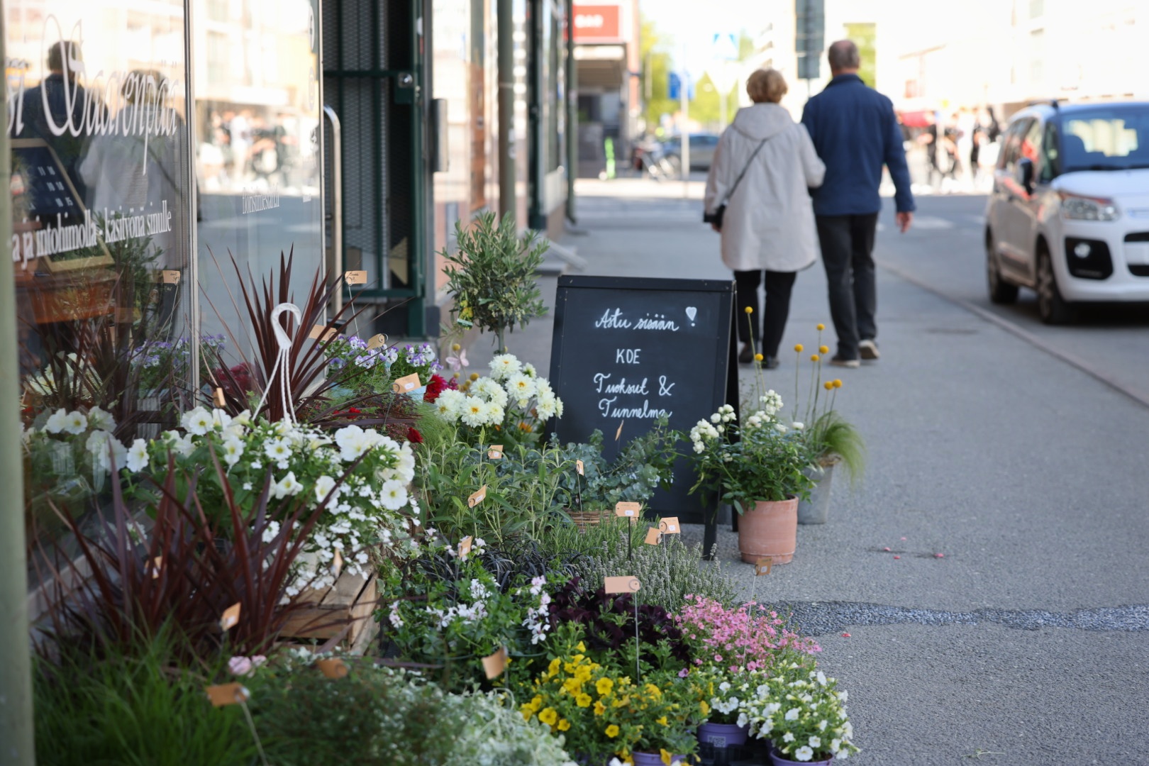 Floristimestarin myymälä
